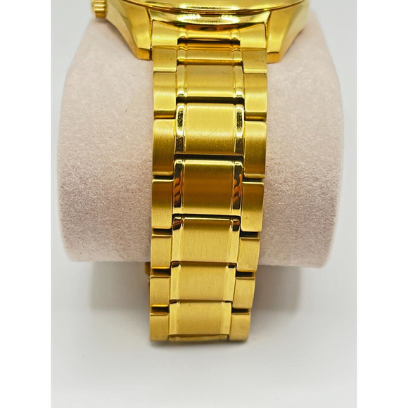 Seiko 6N52-00A0 SUR307 Gold Quartz Watch Authentic New W LUMINOX Gift Box - Picture 5 of 7